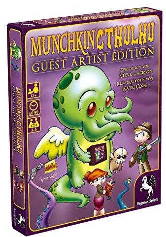 Pegasus Spiele 17239G - Munchkin Cthulhu Guest Artist Edition, Katie Cook-Version