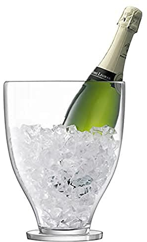 LSA International Epoque Champagne Bucket H26.5cm Clear | 1 Unit | Mouthblown & Handmade Glass | EQ07