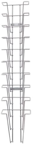 DisplayLager - Wandhalter für Prospekte / Zeitschriften / Magazine (10 x A4)