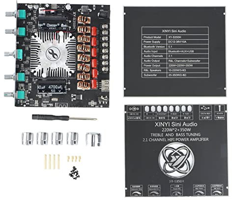 Whisverse XY-S350H 2.1 Canali TPA3251 Amplificatore Bluetooth Scheda Subwoofer 220Wx2+350W