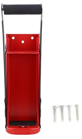 Can Crusher 500ml 16oz, Wall Mounted Heavy Duty Recycling Tool with Bottle Opener, Steel Soda Beer Tin Smasher