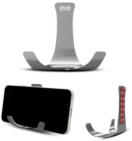 Support mural pour téléphone portable, salle de bain, cuisine, miroir, télécommande, lunettes, smartphone, clés, compatible avec iPhone, iPad, Apple TV, Google Chromecast