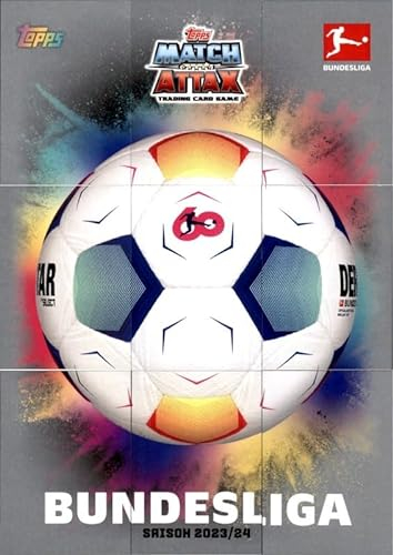 Topps Match Attax Bundesliga - 2023/24 - Alle 9 Puzzle Karten (Offizieller Spielball)