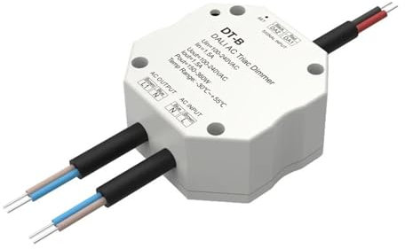 100–240 V AC Triac DALI Dimmer Hinterkante Monochrom 1-Kanal-Ausgang for Dimmerschalter Monochromer LED-Lichtregler