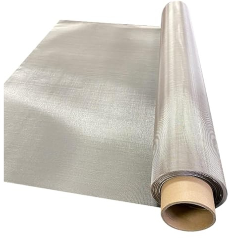 DMBBSAPBSH Grillage Métallique à Mailles Fines, Filet filtrant extrêmement Fin, Maille 400, Acier Inoxydable 304(1x9m)