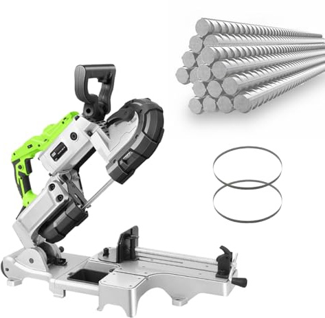 Sierra De Cinta Metal Portátil 1100w Máquina De Corte Para Acero Aluminio Pvc Tubo Madera Herramienta Eléctrica Para Taller Obra Construcción Uso Profesional Y DIY