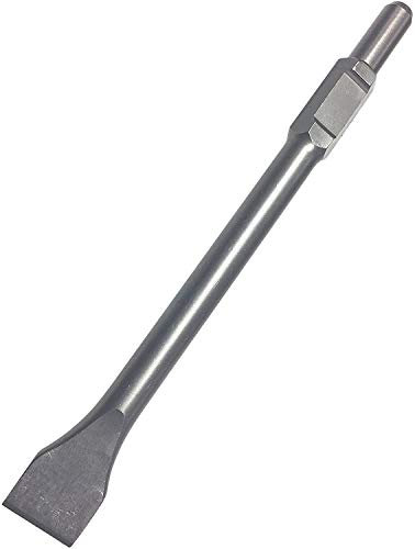 TECTOOL TT Spatmeißel 410 mm | SDS-HEX-Aufnahme 30 mm | Passend für TECTOOL Abbruchhammer THD 1700 & weitere Modelle | Robuster Stahl | Langlebig, präzise & effizient