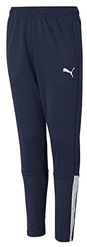 Puma teamLIGA Training Pants Jr Pantalones, Unisex niños , Peacoat, 164