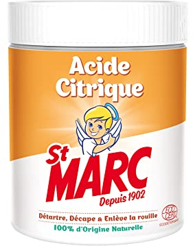 St Marc Acide Citrique Nettoyant Multi-Usage 100% d'Origine Naturelle - 500 g