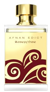 Afnan Edict Amberythme Unisex Luxury Eau de Parfum Spray, 2.7 Fl. Oz – Warm & Indulgent Amber Perfume with Cinnamon, Vanilla & Sandalwood
