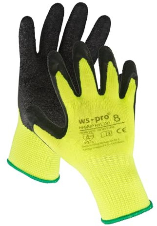 PEB GANTS DE TRAVAIL EN LATEX HI-GRIP cf. 12 pcs (taille 11)