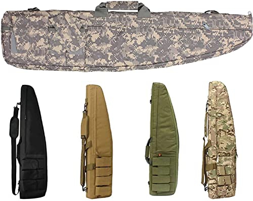 ANSNOW Gewehrkoffer Lange Gewehrkoffer Waffentasche Luftgewehrkoffer Schusswaffentransportkoffer Jagd-Tragepistolentasche Schrotflintenkoffer Jagd-Schießwaffenkoffer/Vgl/70Cm