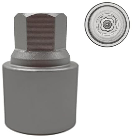 JEUCLEL 061 Radsicherungsmutter Schlüssel Kompatibel mit BMW Mini Serie, Radsicherungsmutter Stecknuss Adapter, Rad Anti-Diebstahl Radmutter Entfernungswerkzeug, Anti-Diebstahl Schraubenentferner