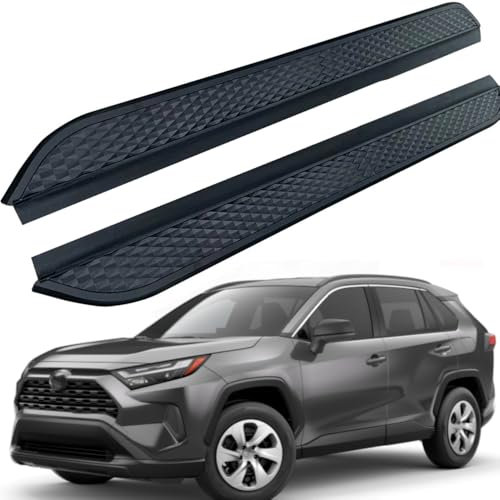 Longyeauto Estribos laterales para Toyota RAV4 2019-2024