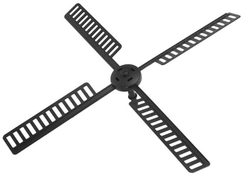 1set Solar Windmill Lighthouse Accessories Garden Windmill Blades Plastic Leaf Parts for Outdoor Use Fun Rotating Garden Decor for Solar-Powered Windmills