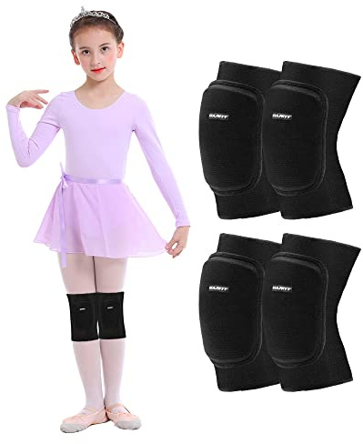 EULANT Knieschoner Kinder Volleyball Knieschützer Weiche Baumwolle Knieprotektoren & Ellenbogenschoner für Volleyball Handball MTB Scooter Wrestling Tanzen Fahrrad Turnen Fussball Inliner