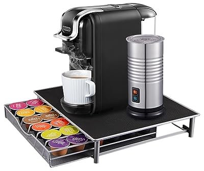 SRDUJINWAN Coffee Machine 19Bar 4In1 Multiple Capsule Expresso Cafetera Dolce Milk Capsule Esepod Ground Coffee Pod H2 (H2 Bk M2 Dg Box Us), H2 Bk M2 Dg Bo*, Us
