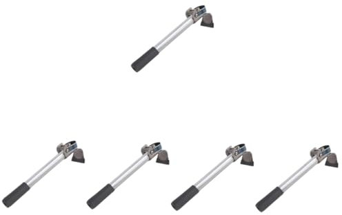 Gadpiparty 5 Pièces râteau pour chien manuel bifurquer pelle tondeuse sécateur outils jardinage kit jardinage outils de jardinage grattoir à écorce outil d'écorçage de couteau de tirage Métal