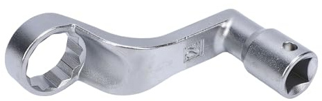 AKLOSIPY Chiave per Filtro Dell'olio, Strumento per la Rimozione del Filtro Dell'olio in Lega di Acciaio a Doppio Esagono 24 Mm per Spazi Ristretti, con Attacco Quadro 1/2 Pollice per