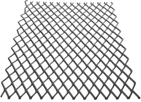IMIKEYA Grille à Charbon de Bois en Acier Robuste 25 X 40 Cm Réceptacle à Braises pour Poêle à Bois et Barbecue, Accessoire Cheminée pour Foyer Extérieur et Intérieur, Maillage Serré