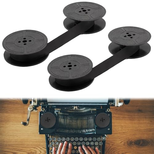 BaZuyunMd Schreibmaschine Farbband, Nylon, Schwarz, für DIN 2103 32755 Modelle, 2 Stück
