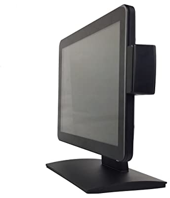 Deyowo 17 Inch 5:4 Ratio 10 Point Projective Capacitive Touch Screen Monitor, Touch POS monitor with MSR, Stable Base No Shaking, USB Free Driver