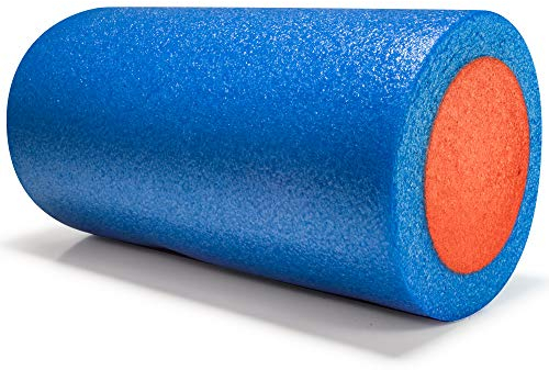 e-Best Faszienrolle für Gewebemuskelmassage I Schaumstoffrolle mittelhart gegen Muskelverspannungen & Schmerzen I Hilft Verletzungen vorzubeugen I Weiche Außenschicht mit stabilem Kern I 29,5 x 16,5cm