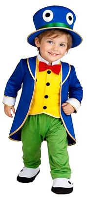 Pegasus COSTUME GRILLO DI PINOCCHIO PRIMA INFANZIA 13/36 MESI VESTITO CARNEVALE
