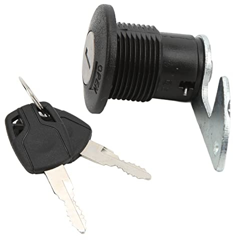Serrure de coffre de moto Ejoyous, verrouillage universel pour scooter, moto et boîte de rangement de vélo électrique, facile à installer, étanche
