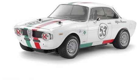 TAMIYA 47501 1:10 RC Alfa Rom. Giulia Club lackiert MB-01 - Modellbau, Plastik Bausatz, Hobby, Basteln, Kleben, Modellbausatz, Modell, Plastikmodellbau, Auto Bausatz, Rot