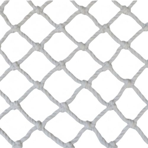 pykaaiiu Sicherheitsnetz, Hanfseilnetz, Schutznetz, Treppenbalkon-Anti-Fall-Netz, Trenndeckennetz, Gewebtes Haustier-Katzen-Sicherheitsnetz, Spielplatz-Hindernisschutz-Gartenzaunnetz(3 * 10m)