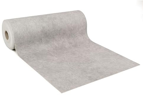 GIURI TESSUTI - Pavimento in PVC - Rivestimento per superfici in Vinile Impermeabile con texture Antiscivolo e supporto in Tessuto Insonorizzante (AL METRO, KLEVOR CLOUD)