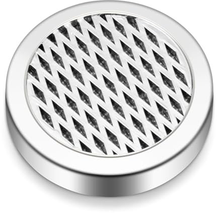 CIGARLOONG Cigar Humidor Humidifier,Round Humidifier (Silver)