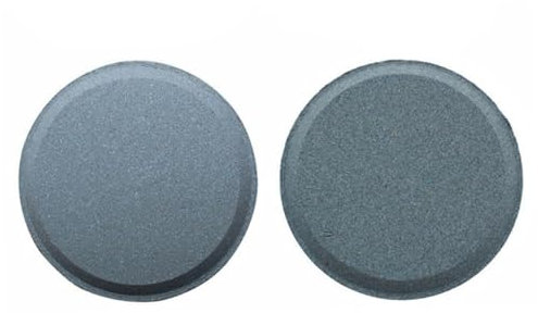 Gadpiparty 2stücke Runder Schleifblock Für Zuhause Küche Outdoor Mit Doppeltem Design Schnell Stumpfe Messer Schärfen Aus Hochwertigem Material Tragbar Und Einfach Zu Bedienen