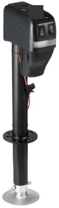 Ariete idraulico, Jack elettrico for rimorchio da 3500/4000 libbre, strumenti for officina meccanica automobilistica, cric for auto con linguetta elettrica for camper per uso a lungo termine(3500 lbs)