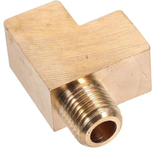 VALICLUD Raccord Cuivre pour Pompe à Huile Connecteur Coudé à Usure Compatible Équipements Variés Compact et Fiable