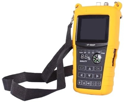 Tester TV Findsat VF-6800P VF 6800P DVB-S2 DVB-C DVB-T2 combo Misuratore satellitare V8 Finder Max vs SATLINK ST-5155 V10 Pro