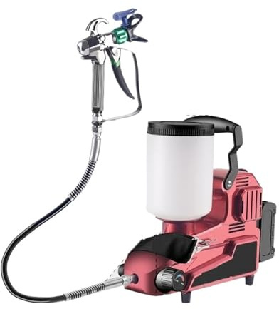 WAFOHSR Máquina Pulverizadora Sin Aire Ligera Y Multifuncional Con Batería De Litio For Pintura Látex Alta Potencia Ahorro De Pintura