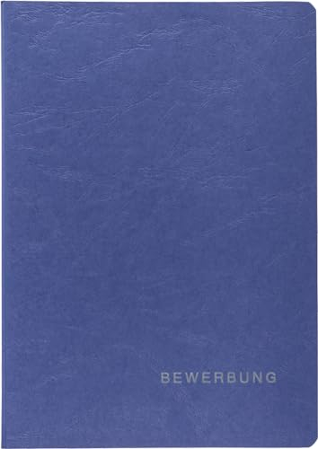 10X BRUNNEN Bewerbungsmappen blau 3tlg Karton