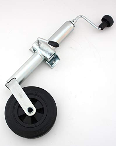 trailer parts4u Knott - Rueda de apoyo para remolque y caravana (150 kg, 48 mm)