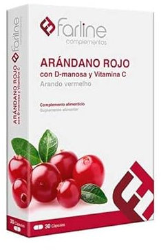 Farline Complemento Alimenticio Arándono Rojo 30 cápsulas