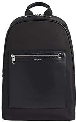 Calvin Klein Herren Rucksack Ck Elevated Klein, Schwarz (Ck Black), Einheitsgröße