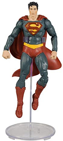 McFarlane TM15903, Figura de Acción, DC Direct, Comic Black Adam con Figura Superman, Multicolor