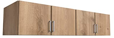 möbelando Schrankaufsatz Click aus Spanplatte in Plankeneiche-Nachbildung. Abmessungen (B/H/T) 180x40x58 cm