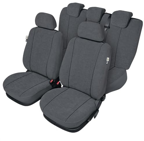 Coprisedili per auto, Rivestimenti Sedili Auto, compatibili con Suzuki SX4 S-Cross, colore grigio, per interni