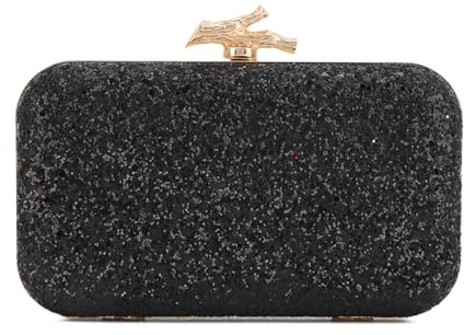 Syrads Bolsos de mano para mujer Bolso de noche Bolso de mano con cadena para fiesta de bodas