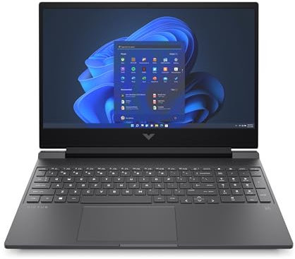 HP Victus 15 Gaming Laptop, 15.6 Full HD 144Hz Display (AMD Ryzen 5 7535HS | 8GB DDR5 RAM | 512GB NVMe M.2 SSD | NVIDIA GeForce RTX 2050 | Windows 11 Home) - Mica Silver