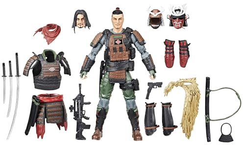G.I. Joe Classified Series #174, Kyle Budo Jesso, Deluxe Collectible 6 Inch Samurai Action Figure with 19 Accessories