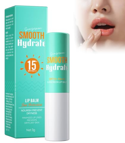 Rostblant Bálsamo labial, Bálsamo labial con protección solar, FPS 15+++, Cuida los labios, Hidrata, Protector solar labial, Bálsamo labial de belleza