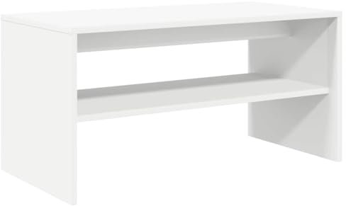 vidaXL Mobile Porta TV Bianco 80x40x40 cm in Legno Multistrato, Mobile TV, Console TV, Mobile multimediale